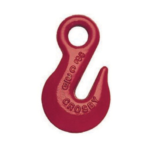 Crosby&reg; 1026222 H-323 Grab Hook, 5/16 in Trade, 3900 lb Load, Eye Attachment, Forged Carbon Steel