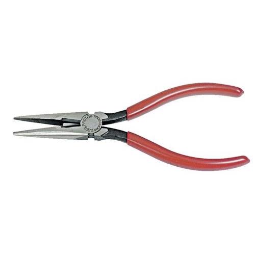 Proto® J226G Needle Nose Plier With Side Cutter and Wire Stripper, 1-7/8 in L x 11/16 in W, Diamond Serrated Steel Jaw, 3/8 in W Tip, 6-5/8 in OAL