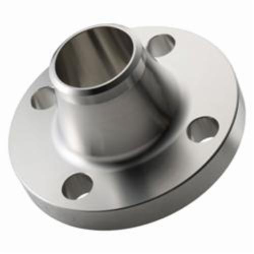 Merit Brass A65140L-48 Raised Face Weld Neck Flange, 3 in, Forged 316/316L Stainless Steel, 150 lb, SCH 40S Bore, Import