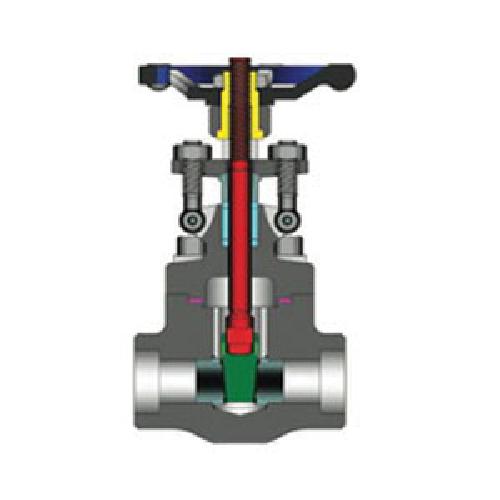 Powell Valves 1 GA08SA58GB GA08 Gate Valve, 1 in, Socket Weld, 800 lb, Forged Carbon Steel Body, Handwheel Actuator