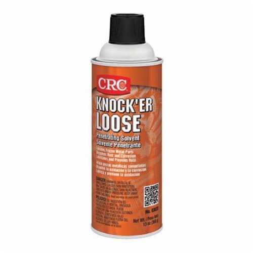 CRC® 03020 Knock'er Loose® Non-Flammable Penetrating Solvent, 16 oz Aerosol Can, Liquid, Reddish, 0.84 - Penetrants