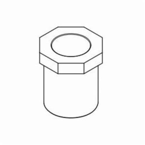 IPEX Corzan® 059387 Reducing Bushing, 2 x 1 in, Spigot x Socket, SCH 80/XH, CPVC - CPVC Pipe Fittings