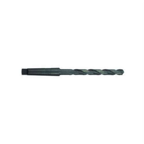 MORSE® 10016 1302 General Purpose Taper Shank Drill Bit, Imperial, 1/4 in Dia, 6-1/8 in OAL, #1 Morse Taper Shank, HSS - Taper Shank Drill Bits