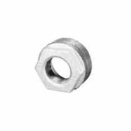 Matco-Norca™ ZMGBU0604 Hex Head Pipe Bushing, 1-1/4 x 3/4 in, Thread, 150 lb, Malleable Iron, Galvanized, Import - Malleable Iron Pipe Fittings