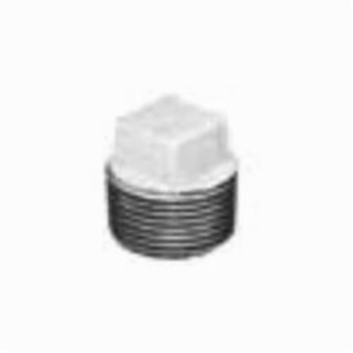Matco-Norca™ ZMGPL04 Square Head Pipe Plug, 3/4 in, MNPT, 150 lb, Malleable Iron, Galvanized, Import - Malleable Iron Pipe Fittings