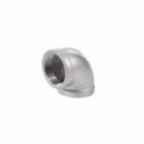 Merit Brass K601-24 Banded 90 deg Pipe Elbow, 1-1/2 in, FNPT, 150 lb, 316/316L Stainless Steel, Import