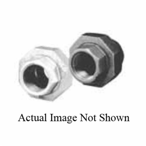 Matco-Norca™ ZMBUN02 Pipe Union, 3/8 in, Thread, 150 lb, Malleable Iron, Black - Malleable Iron Pipe Fittings