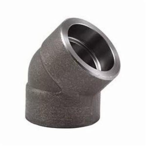 Merit Brass CSW3502-16 45 deg Elbow, 1 in, Socket Weld, 3000 lb, Carbon Steel, Import - Carbon Steel Forged Pipe Fittings