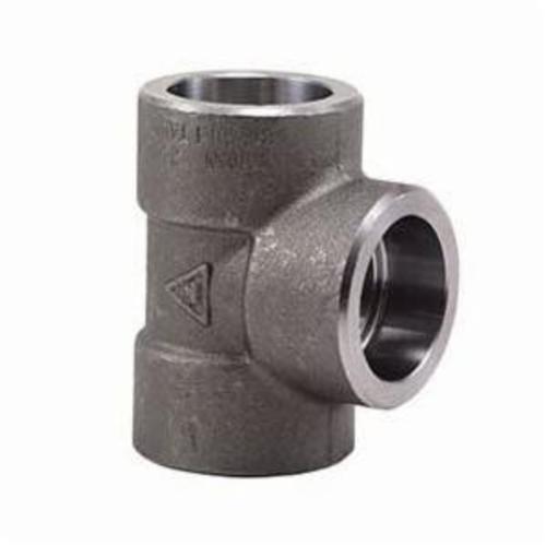 Merit Brass CSW3506-16 Tee, 1 in, Socket Weld, 3000 lb, Carbon Steel, Import