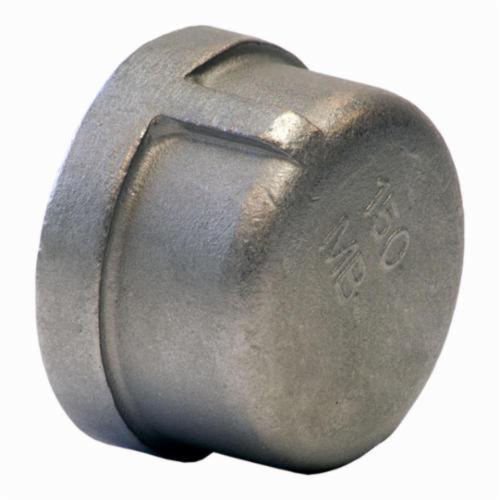 Matco-Norca™ SSF316CA03 Pipe Cap, 1/2 in, NPT, 150 lb, 316 Stainless Steel - Stainless Steel Pipe Fittings