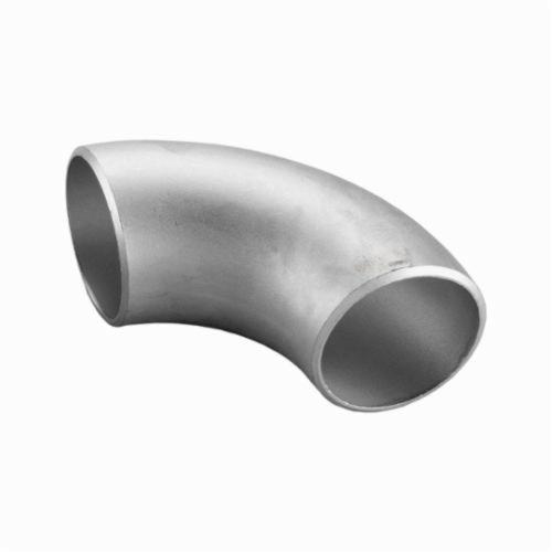 Merit Brass 04601-24 Long Radius 90 deg Pipe Elbow, 1-1/2 in, Butt Weld, SCH 40/STD, 316/316L Stainless Steel, Import - Stainless Steel Pipe Fittings
