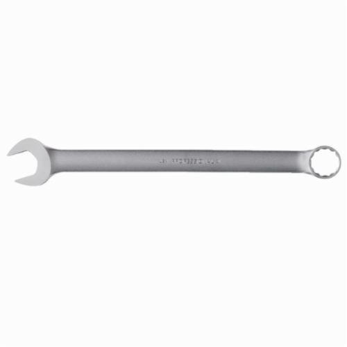 Proto® TorquePlus™ J1236ASD Anti-Slip Design Combination Wrench, Imperial, 1-1/8 in, 12 Points, 15 deg Offset, 15-7/8 in OAL, Alloy Steel, Satin, ASME B107.100