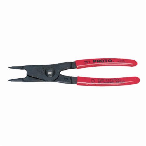 Proto® J391 External Retaining Ring-Clip Plier, Standard Alloy Steel Jaw - Retaining & Lock Ring Pliers